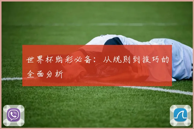 世界杯购彩必备：从规则到技巧的全面分析
